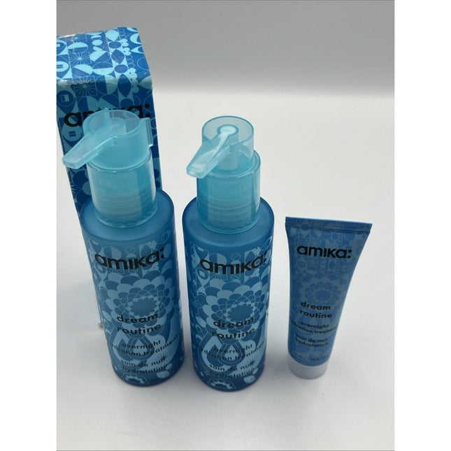 AMIKA DREAM ROUTINE OVERNIGHT HYDRATION TREATMENT 3.3 OZ READ - Long Island Liquidation