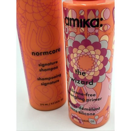 Amika Normcore Signature Shampoo Hair care 9.2 oz the wizard and soulfood READ - Long Island Liquidation
