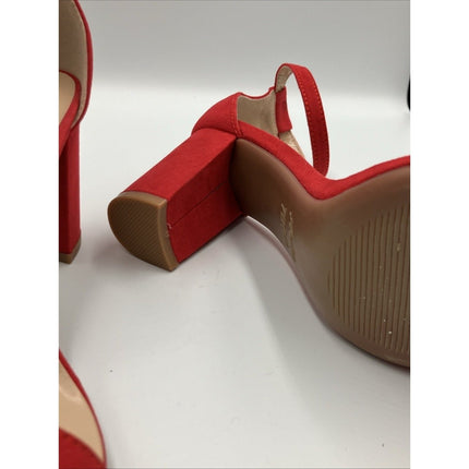 Ankis Open Toe Ankle Strap Nude Heels Sandals Heels 7 Medium - Long Island Liquidation