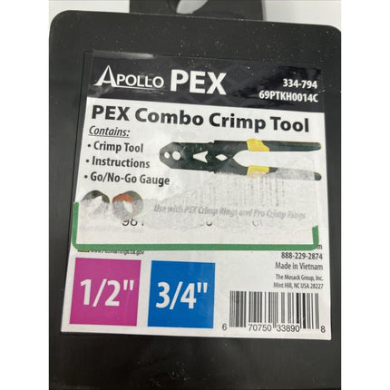 Apollo 3/8 in., 1/2 in. and 3/4 in. PEX - B Quick - Cinch Clamp Tool - Long Island Liquidation
