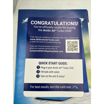 Arctic Air Turbo Chill Evaporative Cooling System - Long Island Liquidation