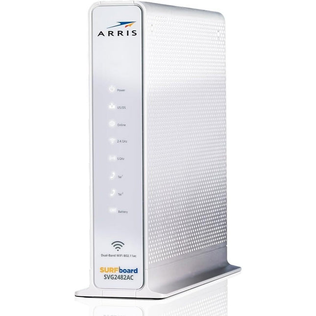 ARRIS SURFboard Wi - Fi Router Cable Modem SVG2482AC 1750 Mbps DOCSIS 3.0 - Long Island Liquidation