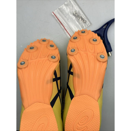 Asics Unisex Hypersprint 8 Track and Field Shoes (1093A197) Size 5 - Long Island Liquidation