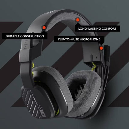 Astro A10 Gaming Headset Gen 2 Wired Headset Xbox - Black - Long Island Liquidation