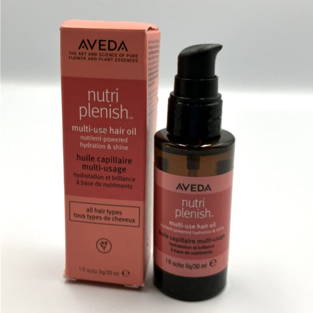 Aveda Nutriplenish Multi - Use Hair Oil, 1.0 oz - Long Island Liquidation