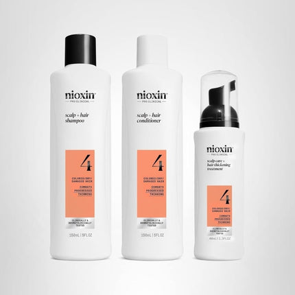 B. Nioxin Pro Clinical System 4 Set For Colored/Dry/Damaged Hair - Long Island Liquidation