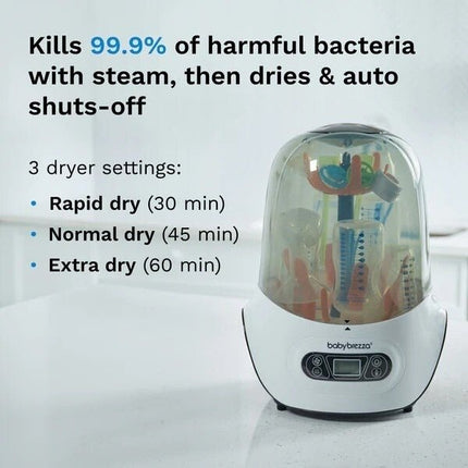 Baby Brezza Baby Bottle Sterilizer and Dryer Machine - Electric Steam Sterilizer - Long Island Liquidation