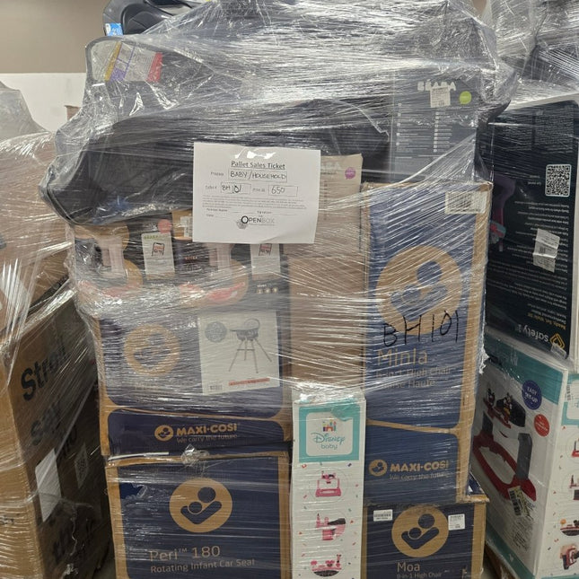 Baby & Household Pallet BH101 - Long Island Liquidation
