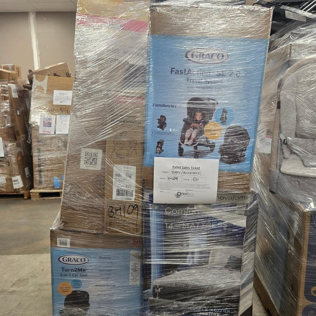 Baby & Household Pallet BH109 - Long Island Liquidation