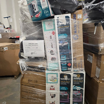 Baby & Household Pallet BH116 - Long Island Liquidation