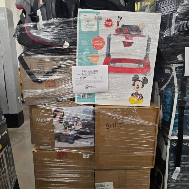 Baby & Household Pallet BH117 - Long Island Liquidation