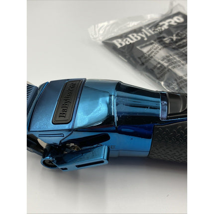 BaByliss FX899BL Pro Fxone Blue FX Cordless Clipper Limited Edition Open Box - Long Island Liquidation