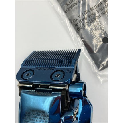 BaByliss FX899BL Pro Fxone Blue FX Cordless Clipper Limited Edition Open Box - Long Island Liquidation