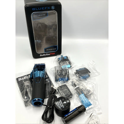 BaByliss FX899BL Pro Fxone Blue FX Cordless Clipper Limited Edition Open Box - Long Island Liquidation