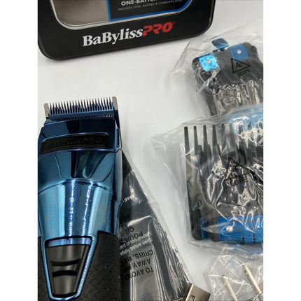 BaByliss FX899BL Pro Fxone Blue FX Cordless Clipper Limited Edition Open Box - Long Island Liquidation