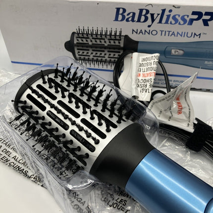 BaByliss PRO Nano Titanium Oval Ionic Hot Air Brush - Long Island Liquidation