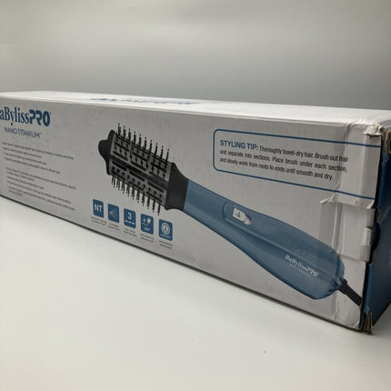 BaByliss PRO Nano Titanium Oval Ionic Hot Air Brush - Long Island Liquidation