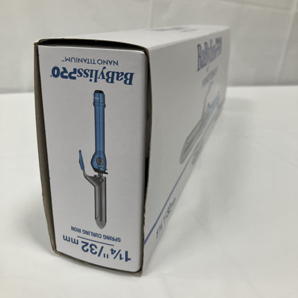 BaByliss PRO, Nano Titanium Spring Curling Iron 1 1/4" 32MM - Long Island Liquidation