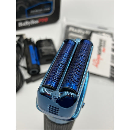 BaBylissPRO FXONE BLUEFX Double Foil Shaver | FX79FSBL - Long Island Liquidation