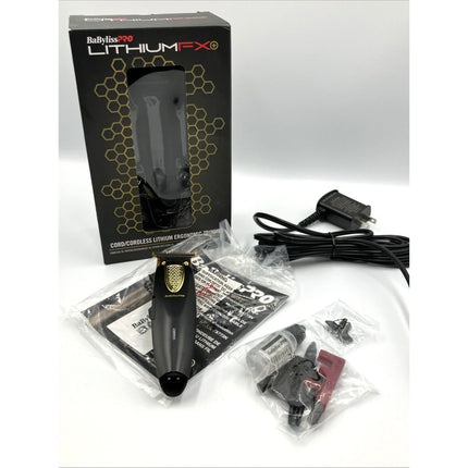 BaBylissPRO LithiumFX Cord / Cordless Ergonomic Trimmer - Gold FX773N - Long Island Liquidation