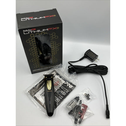 BaBylissPRO LithiumFX Cord / Cordless Ergonomic Trimmer - Gold FX773N - Long Island Liquidation