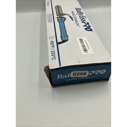 BaBylissPRO Nano Titanium 1 1/4" Spring Curling Iron - Long Island Liquidation