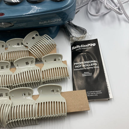 BaBylissPRO Nano Titanium Jumbo Hot Rollers, 12 Count, Pack of 1 - Long Island Liquidation