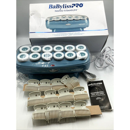 BaBylissPRO Nano Titanium Jumbo Hot Rollers, 12 Count, Pack of 1 - Long Island Liquidation