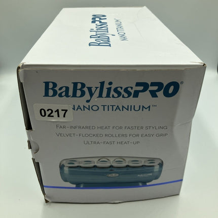 BaBylissPRO Nano Titanium Jumbo Hot Rollers, 12 Count, Pack of 1 - Long Island Liquidation