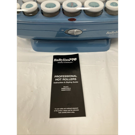 BaBylissPRO® Nano Titanium Professional 20 - Roller Hot Rollers - No Hair Clips - Long Island Liquidation