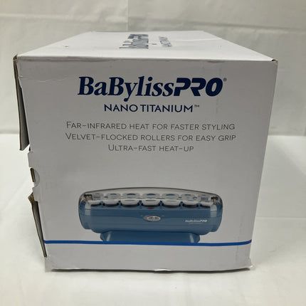 BaBylissPRO® Nano Titanium Professional 20 - Roller Hot Rollers - No Hair Clips - Long Island Liquidation