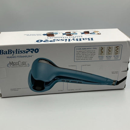 BaBylissPRO Nano Titanium Professional Blue Curl Machine  - Long Island Liquidation