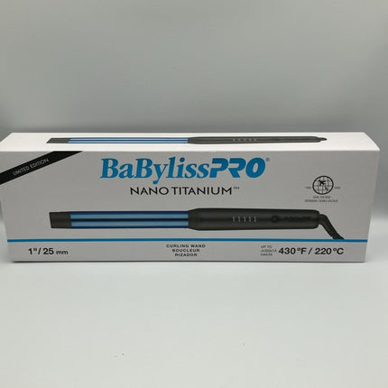 BaBylissPRO Nano Titanium Professional Curling Wand 1"/25mm - Long Island Liquidation