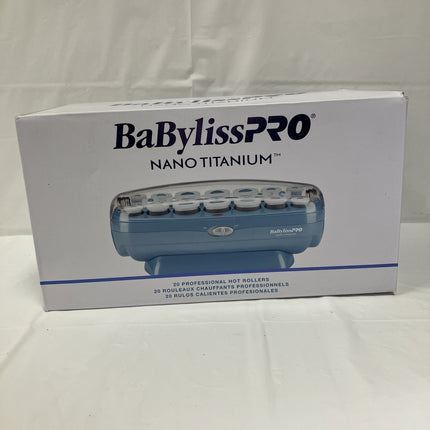 BabylissPRO Nano Titanium Professional Hot Rollers - Set of 20 Rollers - Long Island Liquidation