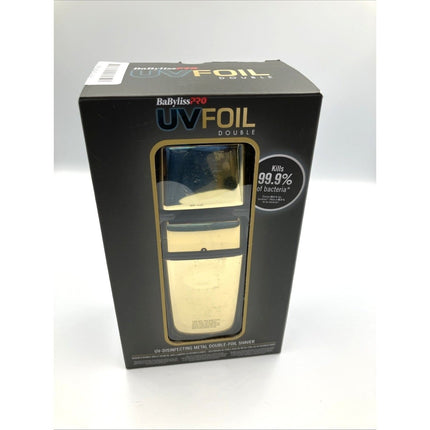 BaBylissPRO UVFOIL Gold UV Single - Foil Shaver Item No. FXLFS1G - Long Island Liquidation