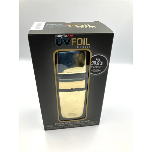BaBylissPRO UVFOIL Gold UV Single - Foil Shaver Item No. FXLFS1G - Long Island Liquidation