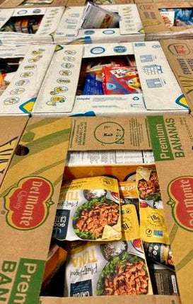 BANANA BOX GROCERY TRUCKLOAD WEST COAST