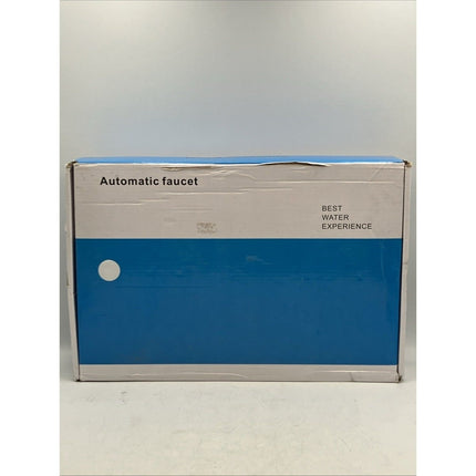 Battery Powered Touchless Low Arc Bathroom Faucet Brass Brushed Nickel - Long Island Liquidation