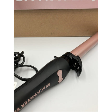 BEACHWAVER Co. B1 Rotating Curling Iron Midnight Rose Even Heat Distribution 1" - Long Island Liquidation