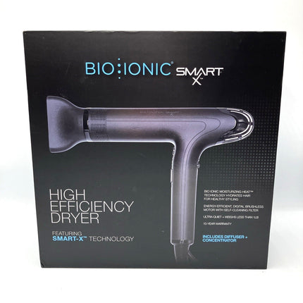 Bio Ionic SMART - X Hair Dryer With Diffuser - Long Island Liquidation