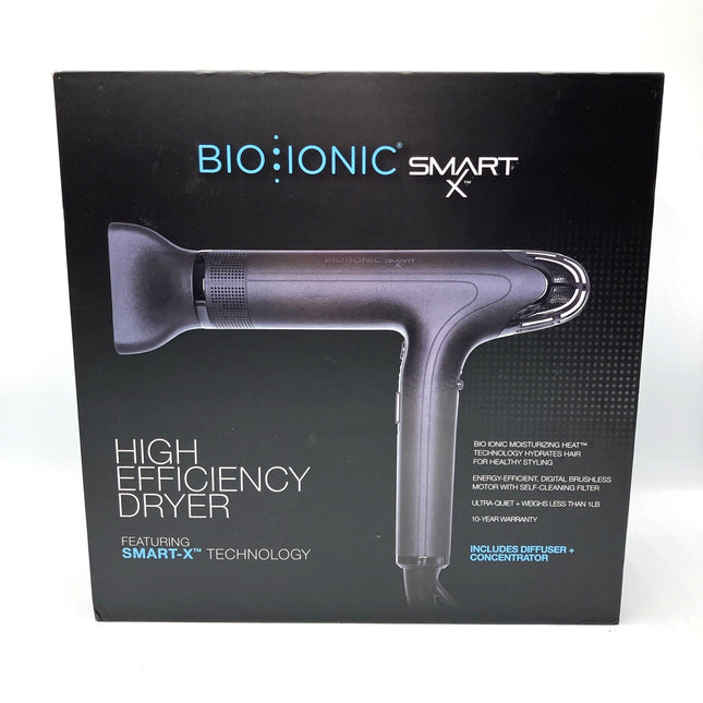 Bio Ionic SMART - X Hair Dryer With Diffuser - Long Island Liquidation