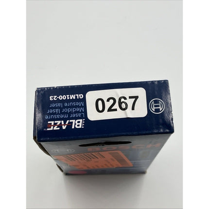 BOSCH GLM100 - 23 Blaze 100ft Laser Measure with Backlit Display 100' RANGE - Long Island Liquidation