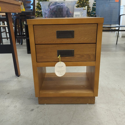 Bourne Accent Table Natural - Threshold - Long Island Liquidation