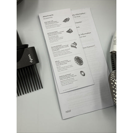 Brand new Dyson Supersonic Hair Dryer Diffuser Attachment Nozzles - Long Island Liquidation