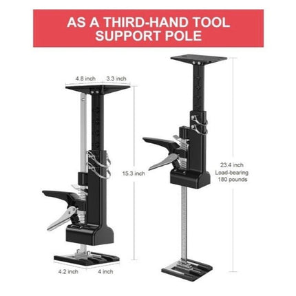 Cabinet Jack for Installing Cabinets, 3rd Hand Support System 180lb - Long Island Liquidation