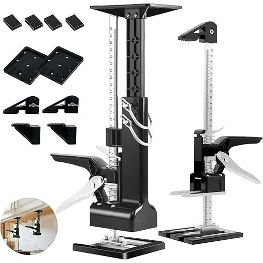 Cabinet Jack for Installing Cabinets, 3rd Hand Support System 180lb - Long Island Liquidation