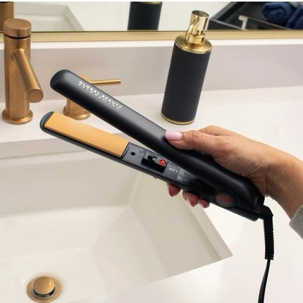 CHI Original Ceramic Flat Iron, Hair Straightener 1" Styling Tool - Black - Long Island Liquidation