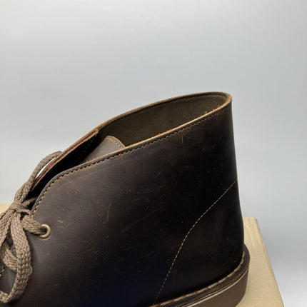 Clarks Men's Bushacre 2 Chukka Boot Dark Brown Beeswax Size 14 - Long Island Liquidation