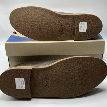 Clarks Men's Bushacre 2 Chukka Boot Dark Brown Beeswax Size 14 - Long Island Liquidation