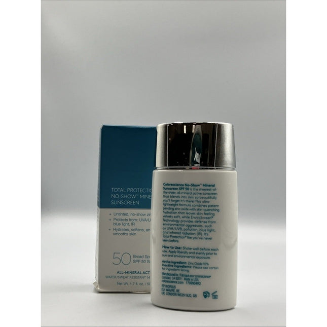 Colorescience Sunforgettable Total Protection Color Balm SPF 50 No Show 0.32 oz - Long Island Liquidation